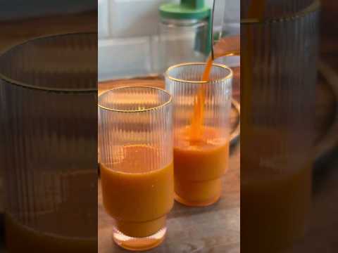 Recette Cocktail orange carotte gingembre