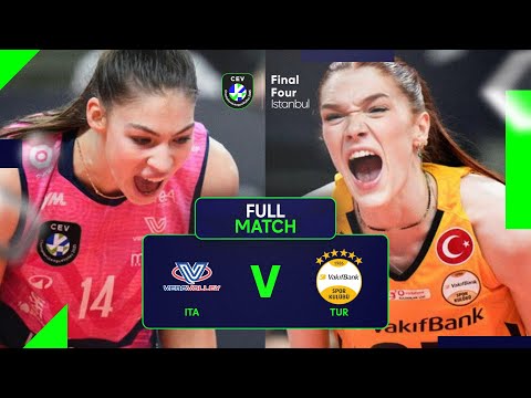 Final Four Istanbul I Numia Vero Volley MILANO vs  VakifBank ISTANBUL I Champions League Volley 2025
