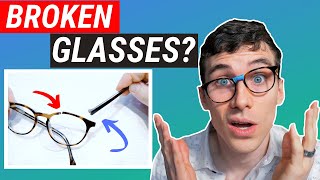 How to Fix Broken Glasses at HOME - (and Adjust Them Too)