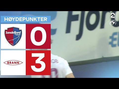 Sandefjord 0 - 3 Brann - Høydepunkter