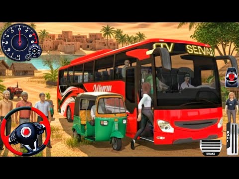 Extreme Bus Simulator 2026 - Indian Offroad Bus Driving Games 3D - Bus Game Andriod Gameplay
