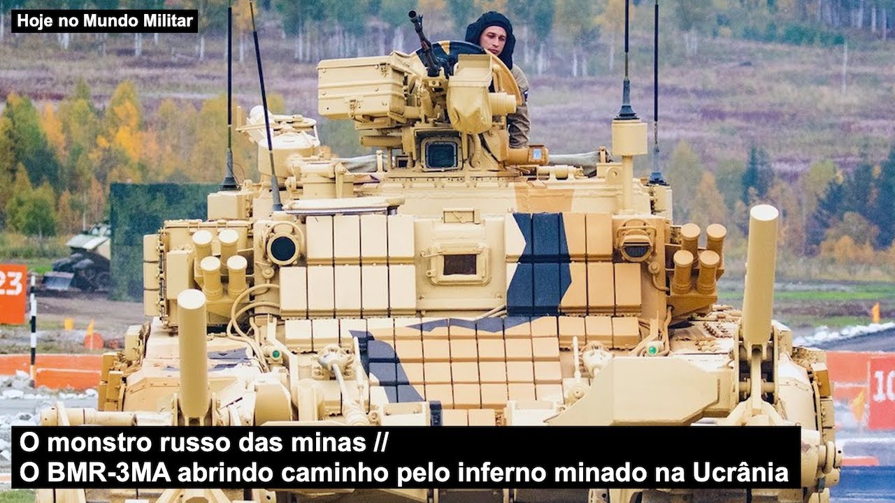 The Russian Mine Monster – The BMR-3MA clears its way through Ukraine’s mine hell