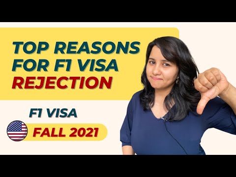 Why is my F1 visa getting rejected? Top 5 reasons and how to avoid them