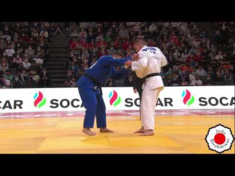 Judo Mens - Mihael Zgank vs. Alexis Mathieu - U90 Grand Slam Paris 2022