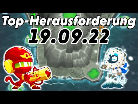 Top-Herausforderung 19.09.2022 - Halbinsel [#BloonsTD6]