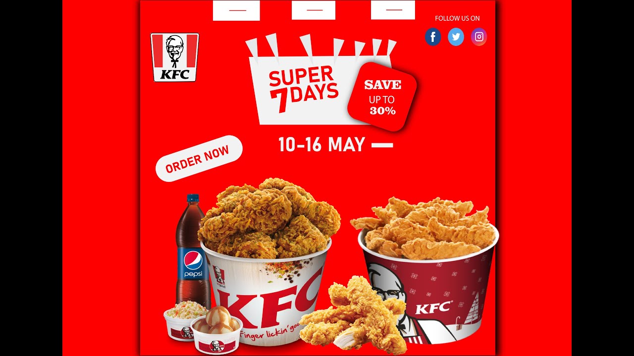 KFC Poster making ... ||Adobe Illustrator|| @staticgraphicx