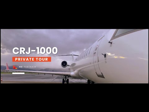 CRJ1000 - Regional Jet | Private Tour by MK Partnair