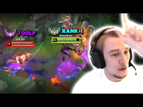 Did they put a Master player vs NattyNatt?