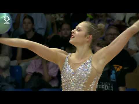 Anastasia SIMAKOVA (GER) - 2025 Rhythmic European silver medallist, Ball