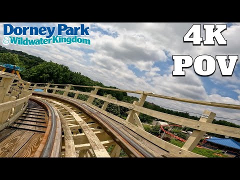 Front row point of view footage of Thunderhawk