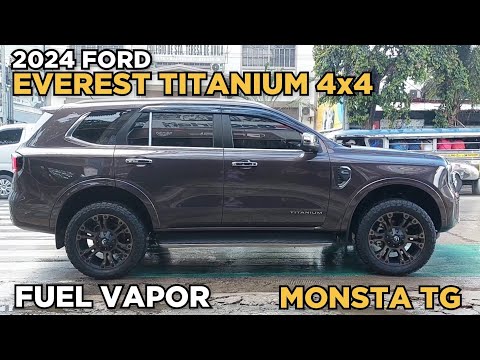 2024 Ford Everest Titanium 4x4 | Fuel Vapor DDT 20" | Monsta TG 285x50 R20 @ RNH Tire Supply