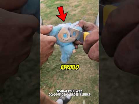 TREASURE HIDDEN INSIDE THE LABUBU😱 #shorts