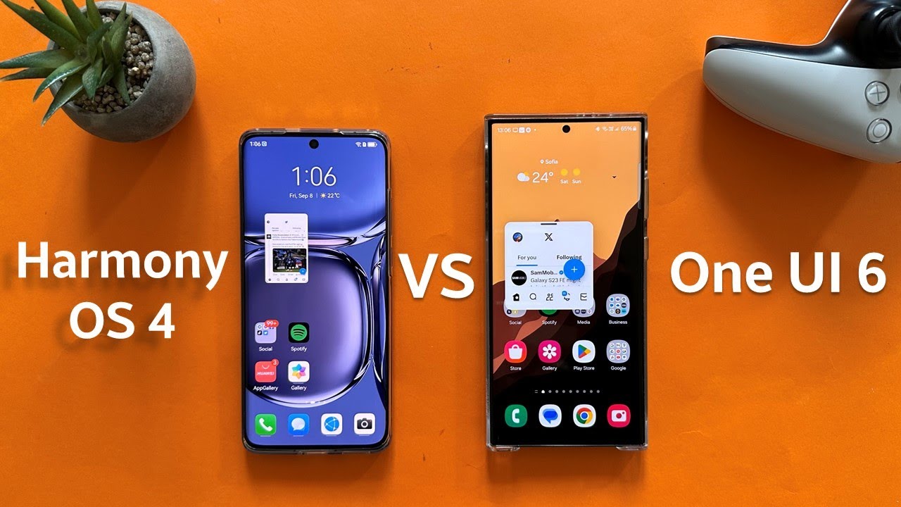 Huawei Harmony OS 4 vs Samsung One UI 6 - The Best Comparison