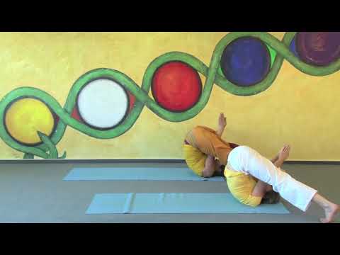 Plow in Prayer Yoga Asana Variation