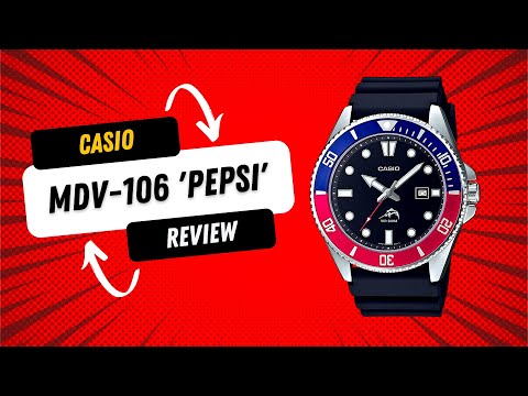 Casio MDV 106 'Pepsi'