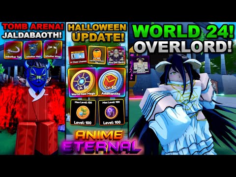 Getting EVERY World 24 Upgrade In Roblox Anime Eternal... Here's What Happened!