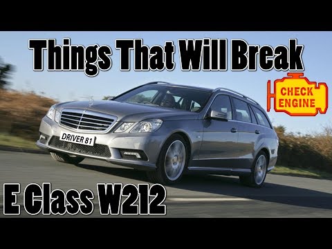 Mercedes E Class W212 Common Problems & Things That Will Break - A Buyers Guide vlog