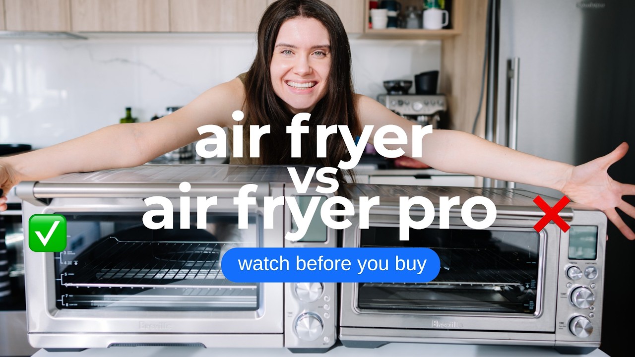 Breville Smart Oven Air Fryer vs Air Fryer Pro - I Wish I Knew This Before Buying! (Honest Review)