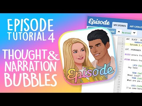 Episode Limelight Tutorial 4 – THOUGHT & NARRATION BUBBLES! Episode Limelight Tutorial 4 – THOUGHT & NARRATION BUBBLES!