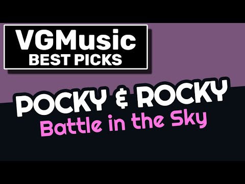 [Best VGM 004] Pocky & Rocky (SNES)| Battle in the Sky ― Composer: Hiroyuki Iwatsuki