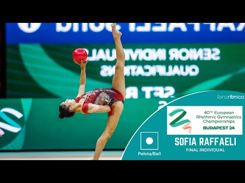Sofia Raffaeli (ITA) - Ball/Ball - INDIVIDUAL FINAL - Budapest EC 2024
