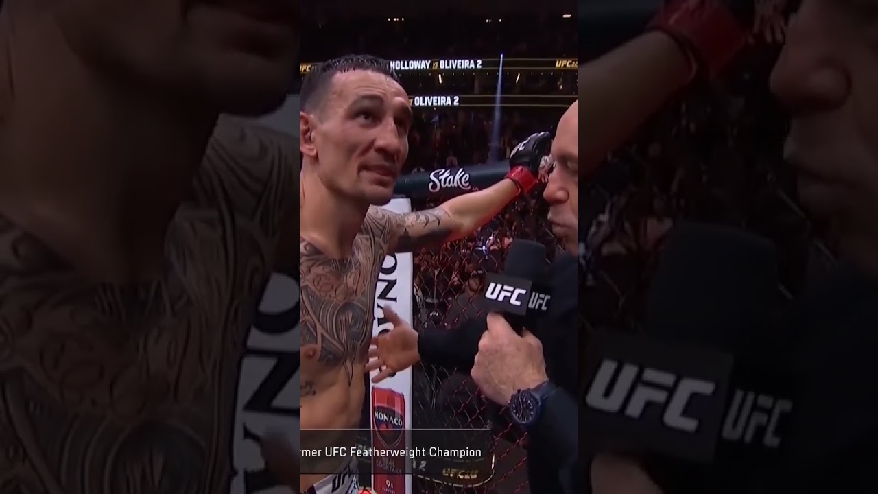 Max Holloway ain’t done yet! 😤 #UFC326