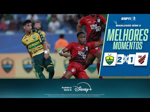Gols e lances de Cuiabá x Athletico Paranaense