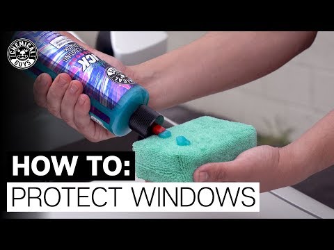 Best Way To Protect Glass! HydroSlick Water Beading Test - Chemical Guys