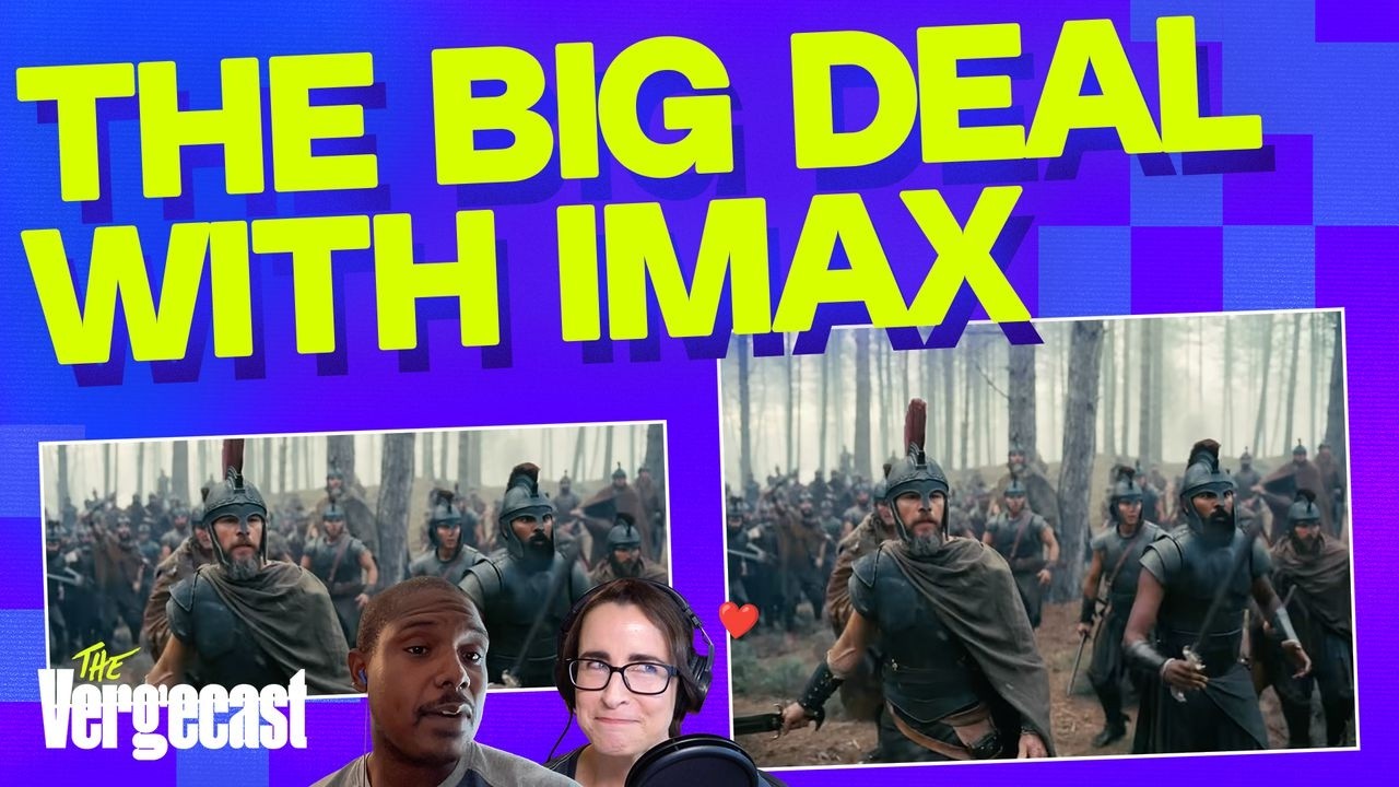The next big thing in movies is 60-year-old IMAX tech | The Vergecast