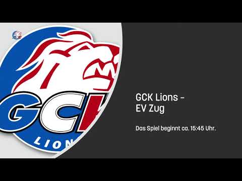 U20 Elit: GCK Lions - EV Zug
