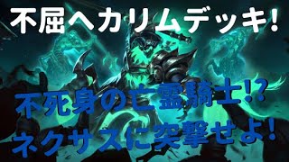 【レジェンドオブルーンテラ】何度も突撃! 不屈へカリムデッキを紹介!【一斉突撃】