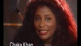 Chaka Khan - Heaven Can Wait - rare studio footage