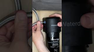 Super Easy Under Sink Water Filter Install!  ​@waterdropfilter.official #waterdropfilter