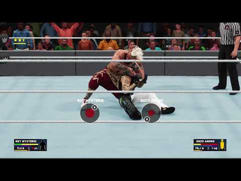 WWE 2K18: Rey Mysterio vs Enzo Amore-WWE Cruseirweight Championsip