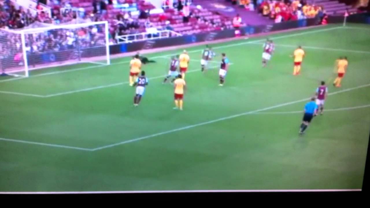 West Ham United v FC Birkikara (1-0) Europa League...