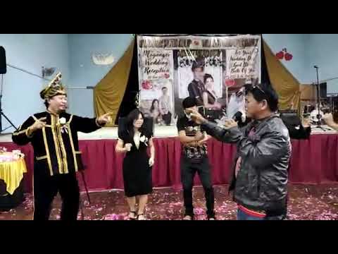 Sitim Bandaron menghibur di majlis perkahwinan, Toboh Tambunan