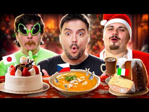 Christmas dinners around the world