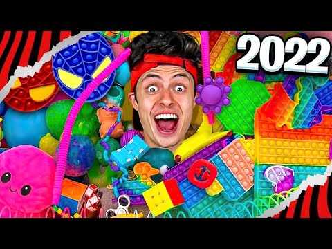 MINHA COLEÇÃO DE FIDGET TOYS RARA DE 2022!