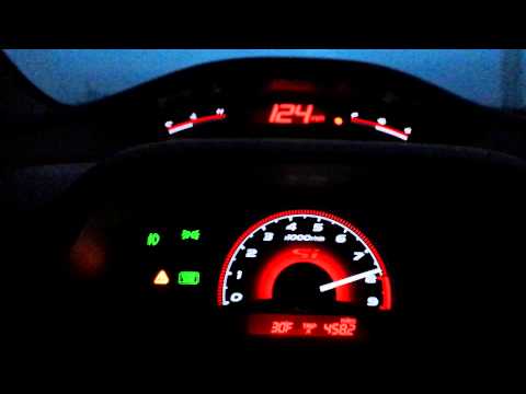 2009 Honda Civic SI Top Speed Run