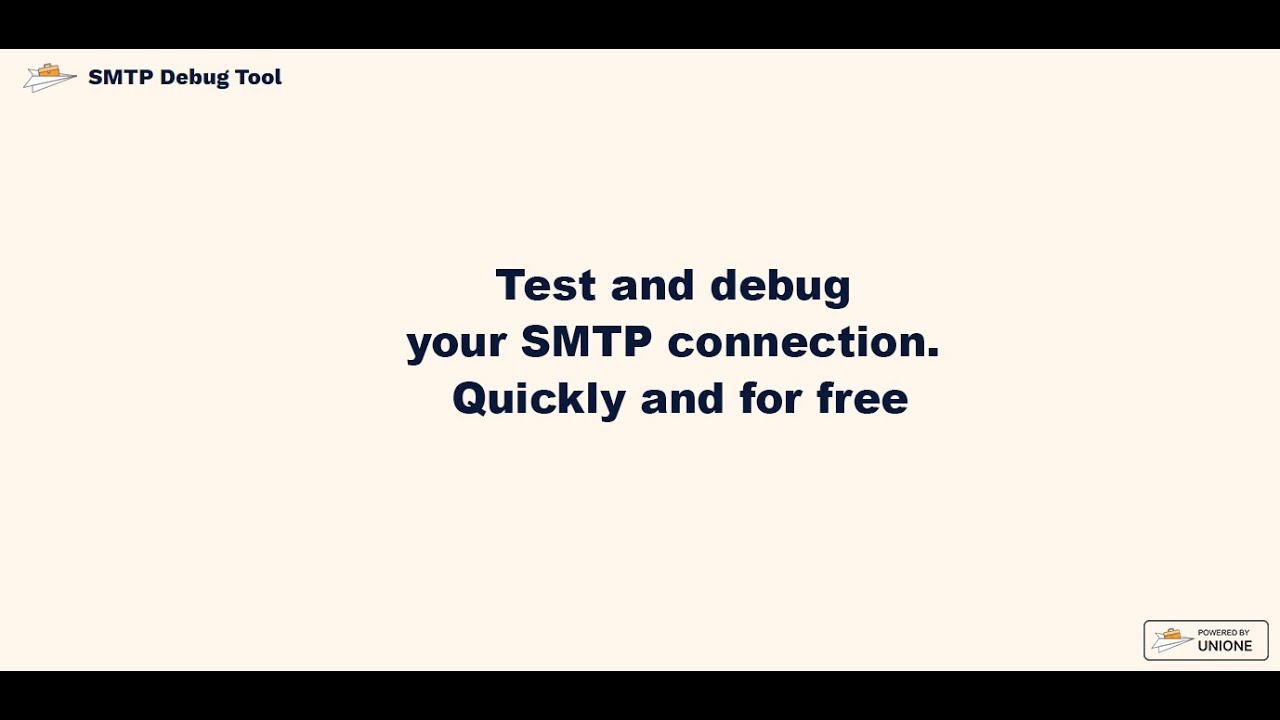 SMTP Debug Tool demo video