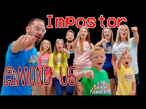 Among Us In My NEW House With GHOSTS In Real Life!