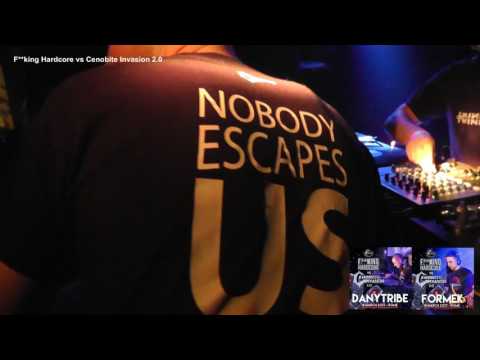 DANYTRIBE & FORMEK live @ Zoobar Rome 18 march 2017 "F**king Hardcore vs Cenobite Invasion 2.0"
