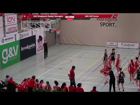 G&V Breakpoint Basket Waregem DSE A - ABO LDP Donza DSE A