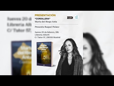 'Cordillera' - Marta del Riego Anta
