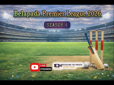 LIVE🛑:Spartan XI vs Gladiator | Belapada Premier League Season 4 #revealingtheunseen