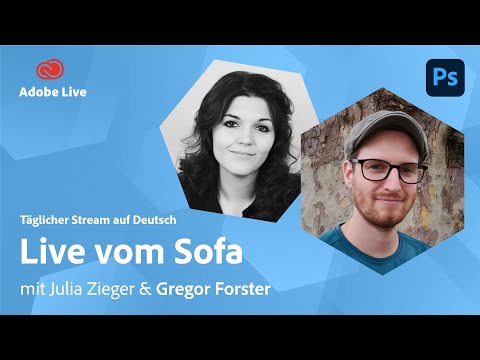 Illustration mit Julia & Gregor Forster | Adobe Live