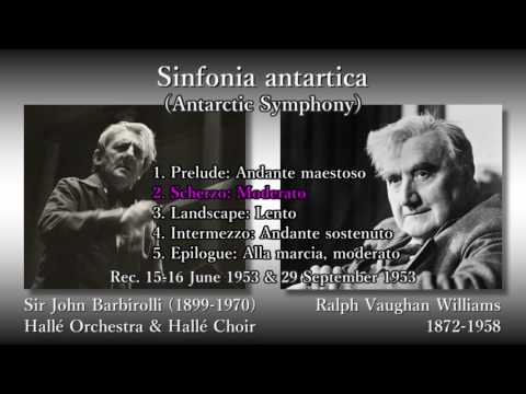 Vaughan Williams: Antarctic Symphony, Barbirolli & The Hallé (1953) ヴォーン・ウィリアムズ 南極交響曲 バルビローリ