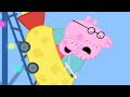 Peppa Pig Rides A Roller Coaster With Daddy Pig Kids TV And Stories