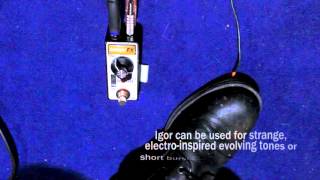 Video thumbnail for Rainger Fx Dr Freakenstein's Dwarf bass and guitar demo by East Stomp Boutique