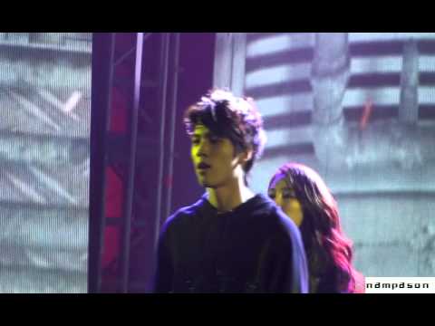 111231 mbc gayo daejun special stage - woohyun fancam